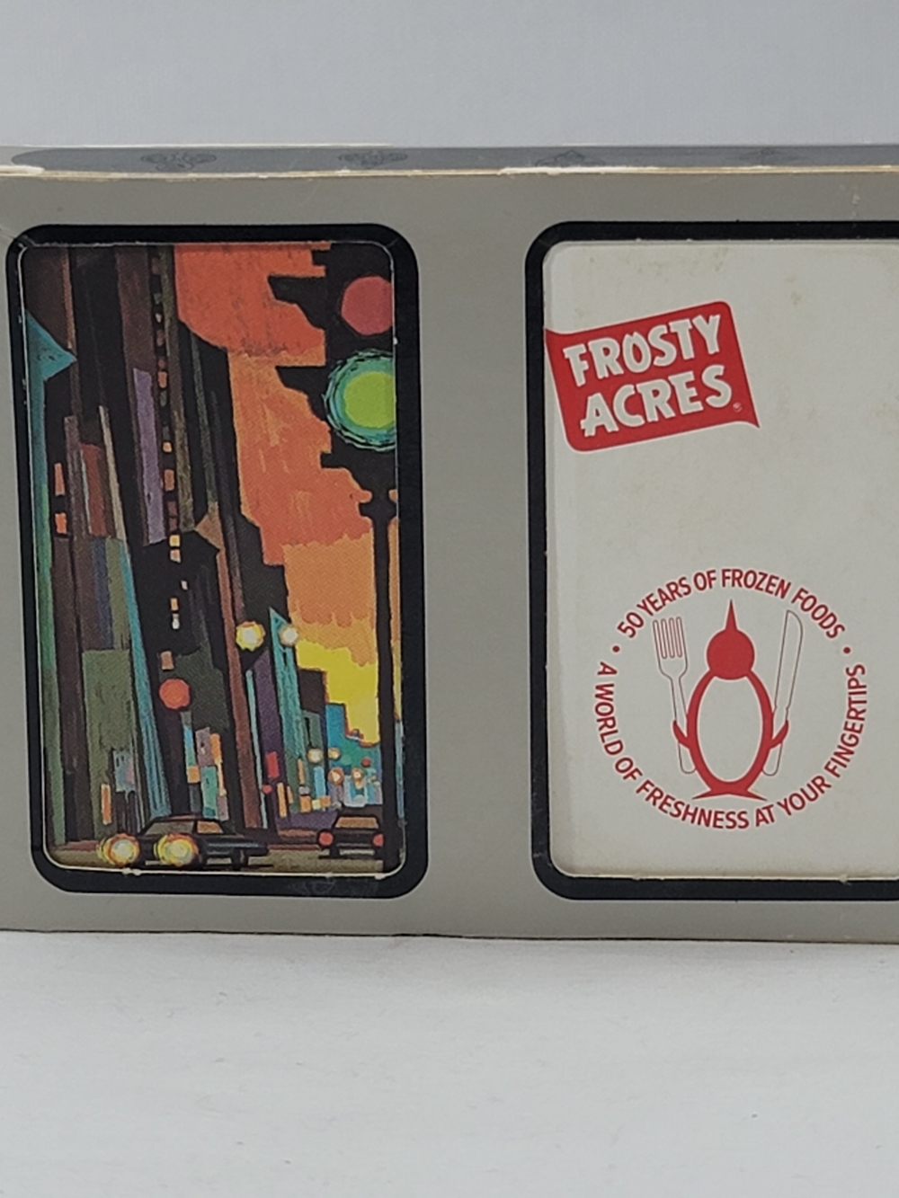 Vintage Dual Pack "Street Scene" by  Torsten Hjelm & Frosty Acres Playing Cards